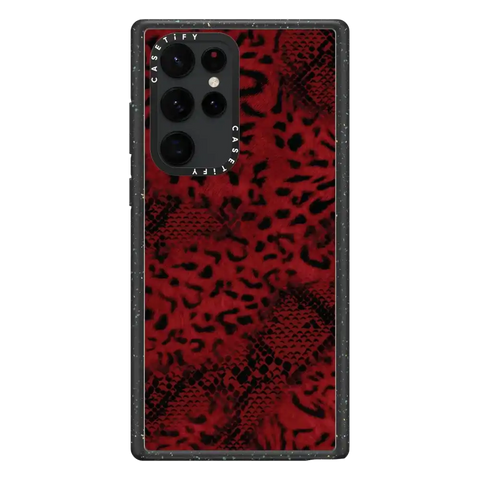 Dark Red Leopard