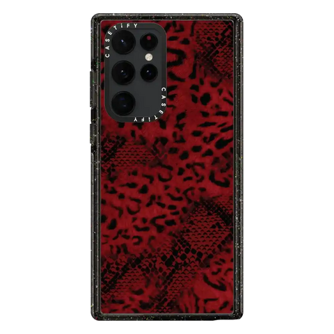 Dark Red Leopard