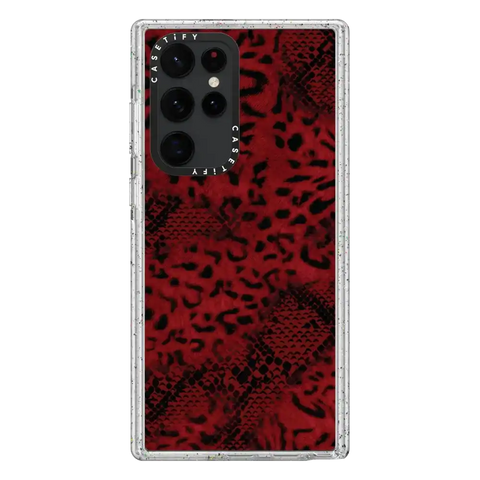 Dark Red Leopard