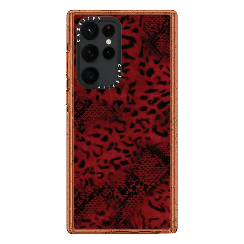 Dark Red Leopard