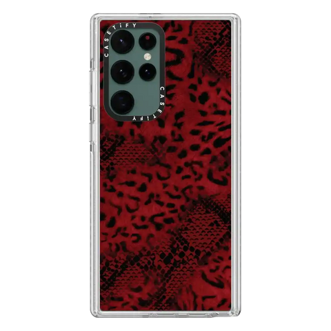 Dark Red Leopard