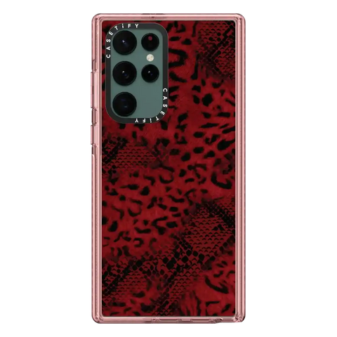 Dark Red Leopard