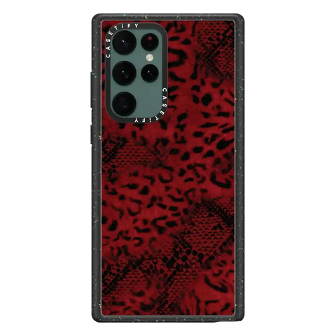 Dark Red Leopard