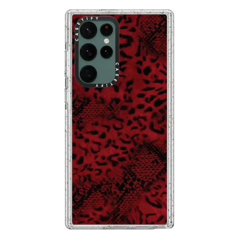 Dark Red Leopard