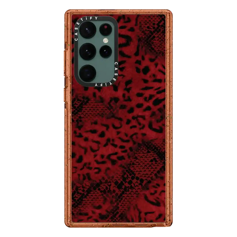 Dark Red Leopard