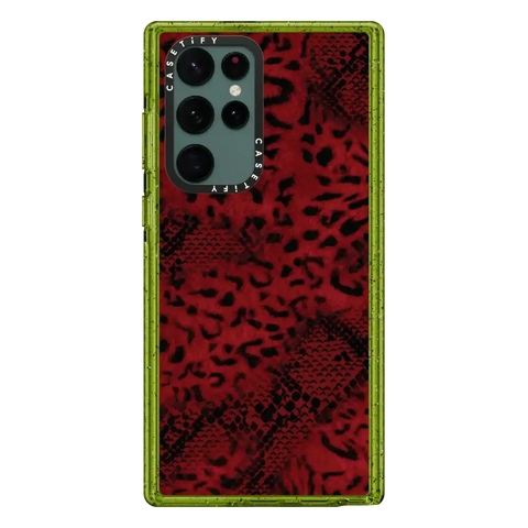 Dark Red Leopard