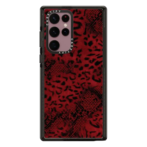 Dark Red Leopard