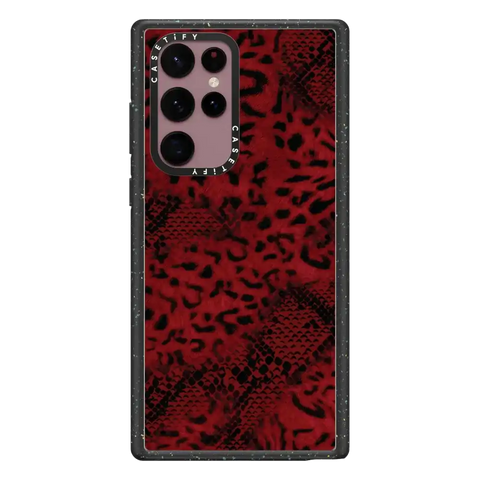 Dark Red Leopard