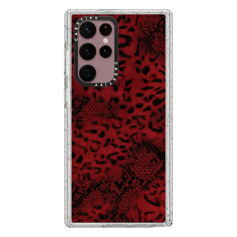 Dark Red Leopard