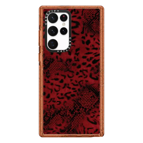 Dark Red Leopard