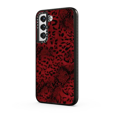 Dark Red Leopard