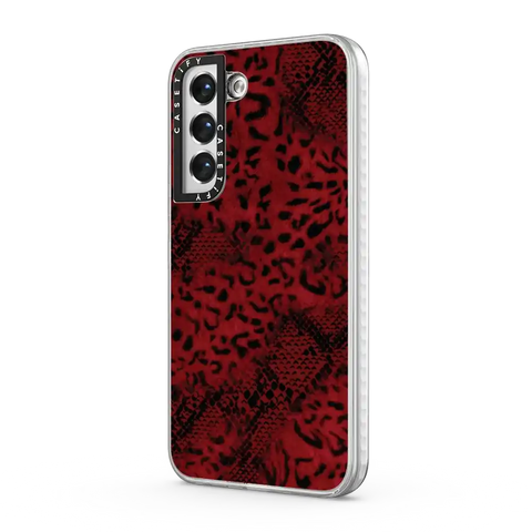 Dark Red Leopard