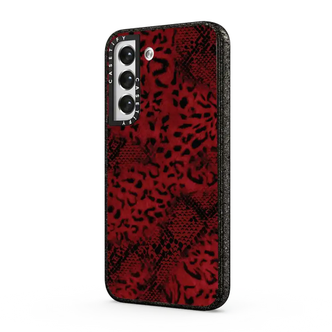 Dark Red Leopard