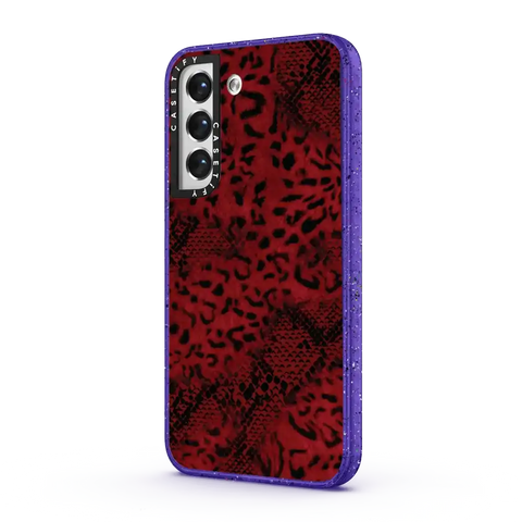 Dark Red Leopard