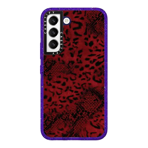 Dark Red Leopard