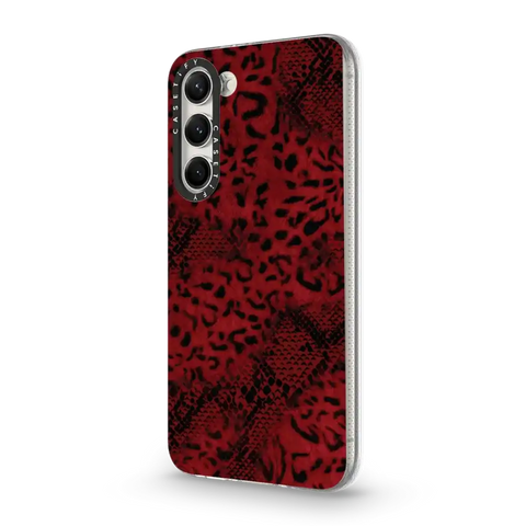 Dark Red Leopard