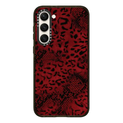 Dark Red Leopard