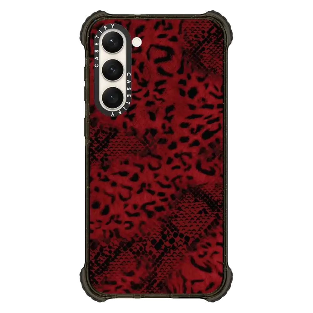 Dark Red Leopard