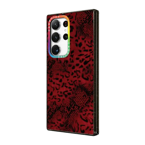 Dark Red Leopard