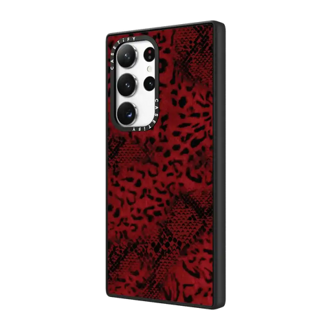 Dark Red Leopard