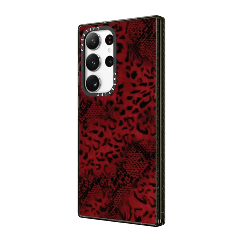 Dark Red Leopard