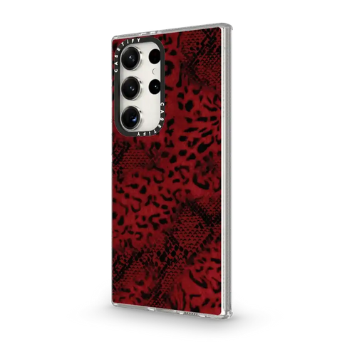 Dark Red Leopard
