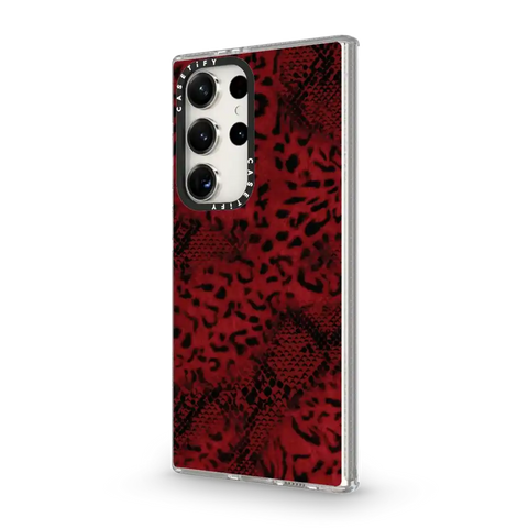Dark Red Leopard
