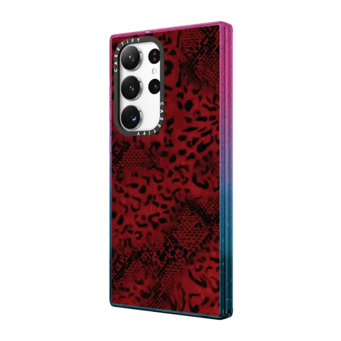 Dark Red Leopard