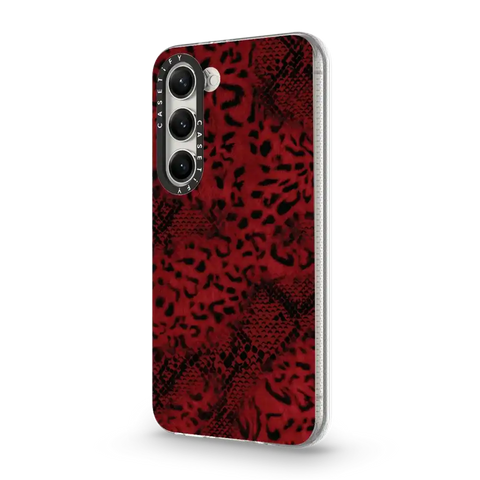 Dark Red Leopard