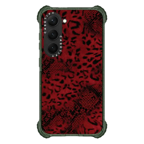 Dark Red Leopard