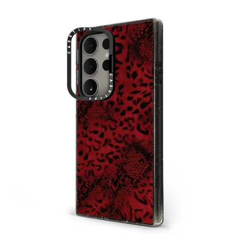Dark Red Leopard