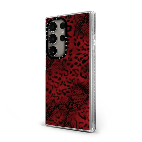 Dark Red Leopard