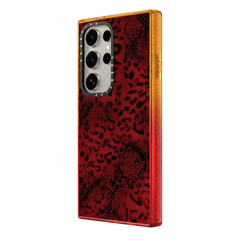 Dark Red Leopard