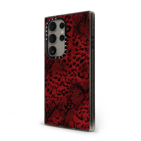 Dark Red Leopard