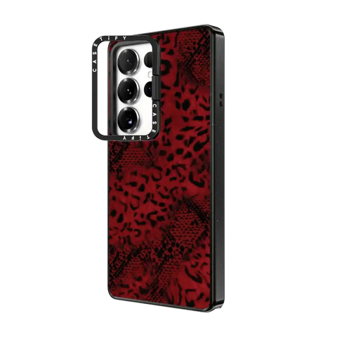 Dark Red Leopard