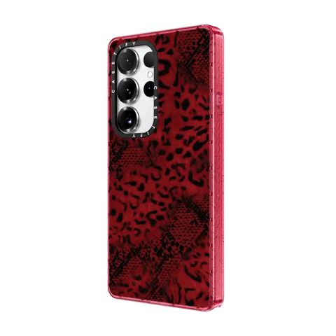 Dark Red Leopard