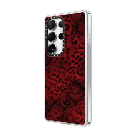 Dark Red Leopard