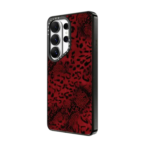 Dark Red Leopard
