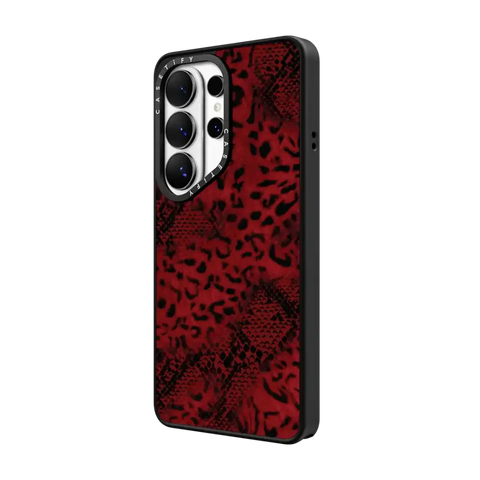 Dark Red Leopard