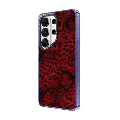 Dark Red Leopard