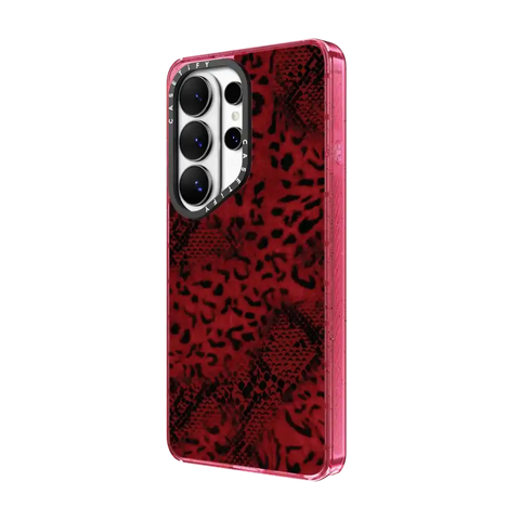 Dark Red Leopard