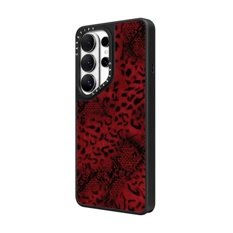 Dark Red Leopard