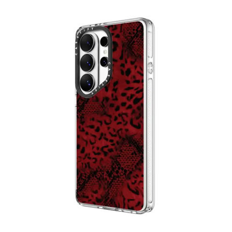 Dark Red Leopard