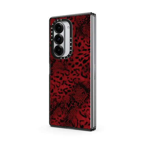 Dark Red Leopard