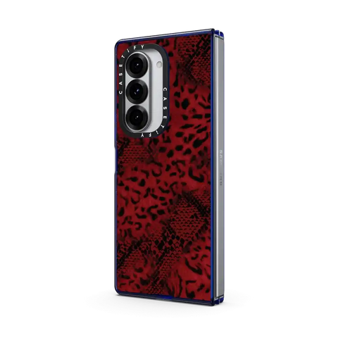 Dark Red Leopard