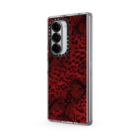 Dark Red Leopard