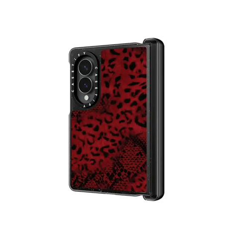 Dark Red Leopard