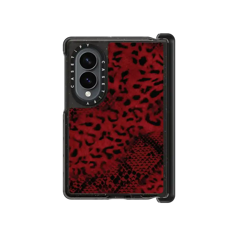 Dark Red Leopard