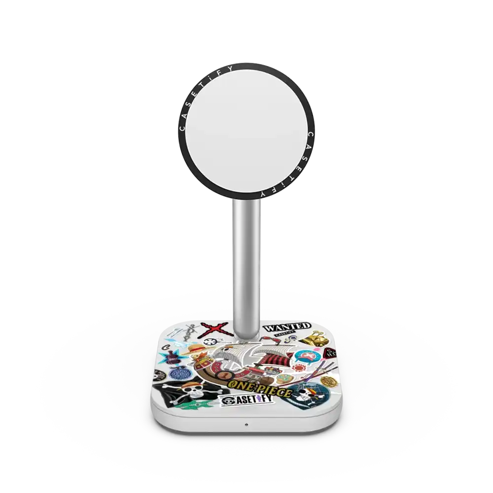 ONE PIECE 25th Straw Hat Crew Sticker 2-in-1 Charging Stand