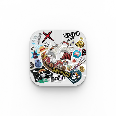 ONE PIECE 25th Straw Hat Crew Sticker 2-in-1 Charging Stand